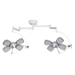 YGLED700 500 Double Dome Surgical LED Shadowless Lamp Ceiling Mounted Veterinary Surgery Operation Light