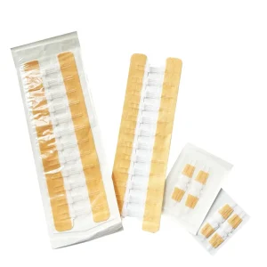 Zipper Wound Closure Device Flexible Fabric Adhesive Bandages