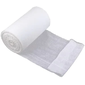 disposable consumable 100% cotton surgical absorbent gauze roll 36″x100y