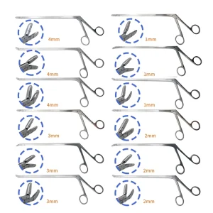 orthopedic minimally invasive surgical instrument nucleus pulposus forceps bite cutting forceps 220mm