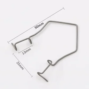 stainless steel 50mm opened straight type ophthalmic medical eyelid retractors speculum for ophthalmic surgery