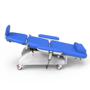 Advanced User Focused Hemodialysis Recliner With Smooth Rolling Wheels And Reliable Braking