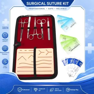 Medical Student Surgical Suture Training Kit Complete Suturing Practice Set With Silicone Wound Pad Chinese Quality Good Price