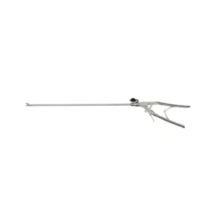 Precision Gun Type Laparoscopic Needle Holder Forceps Tungsten Carbide Jaw for Secure Grip in Complex Suture Procedures